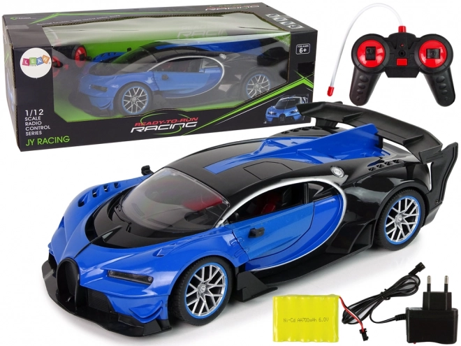 Ogromny R/C sportowy samochód 1:12 Pilot na baterie zdalnie sterowany
