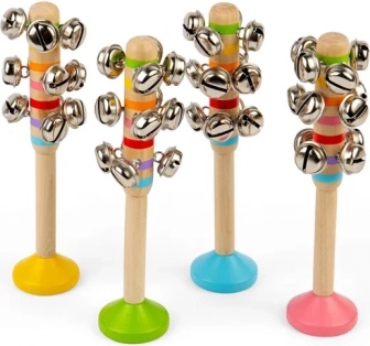 dzwoneczki z rączką BIGJIGS TOYS