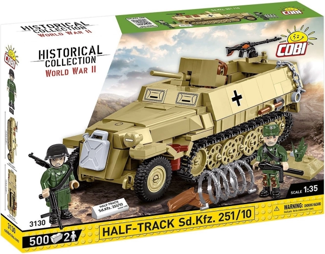Klocki Half-Track Sd.Kfz. 251 – 500 elementów