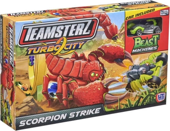 Teamsterz skorpionowa tor wyścigowy z autkiem