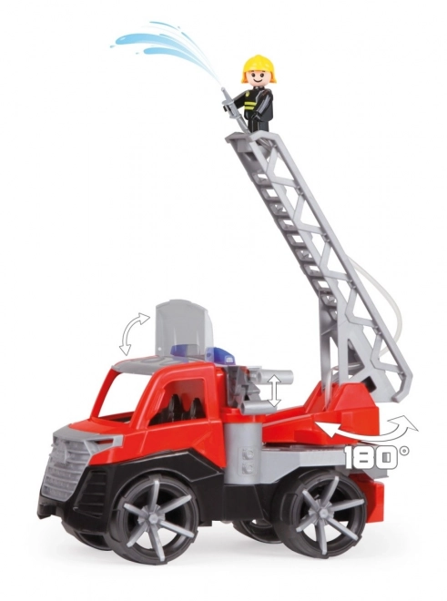 Auto Truxx 2 strażacy zraszający wodą plastik 29cm z figurką