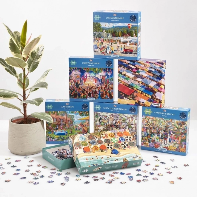 GIBSONS Puzzle Letnie dni 1000 elementów