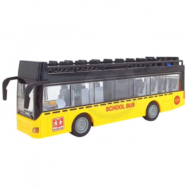Autobus WOOPIE ze światłami i otwieranymi drzwiami