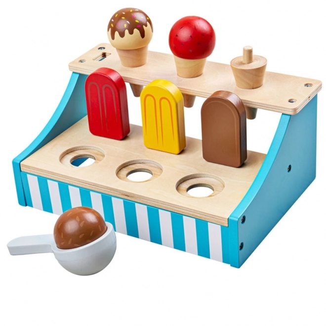 Drewniany stojak na lody Bigjigs Toys