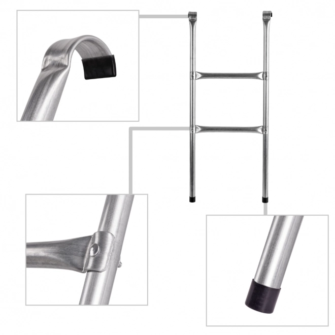 Uniwersalna metalowa drabina do trampoliny