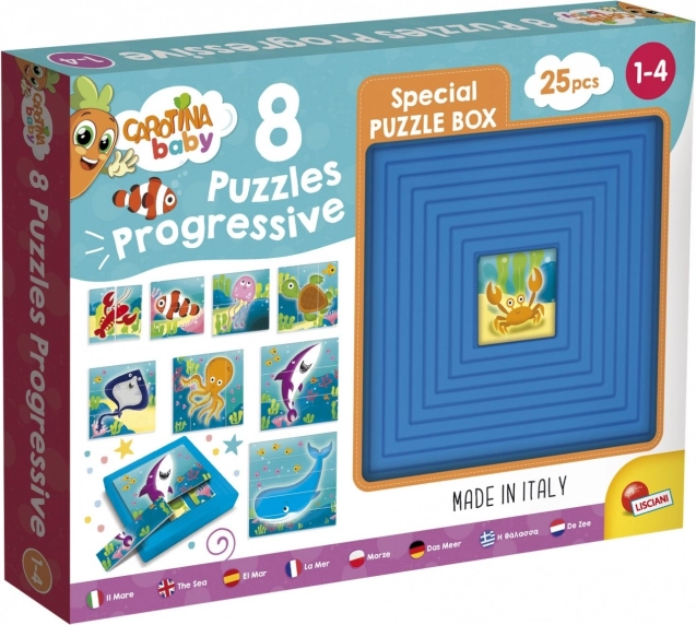 Progresywne puzzle dla dzieci CAROTINA Baby – 8