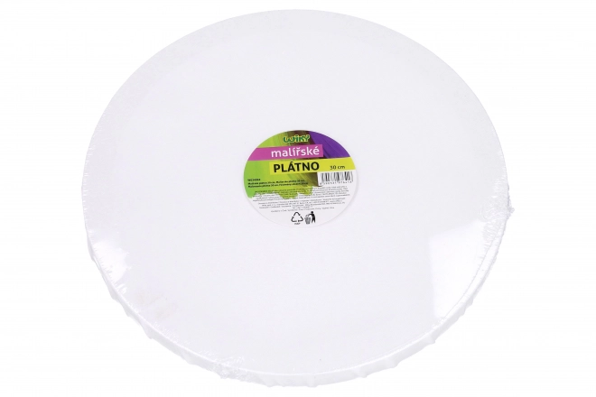 Okrągłe płótno malarskie 30 cm