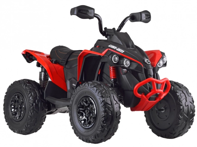 Dziecięcy terenowy Quad CAN-AM na akumulator – Czerwony