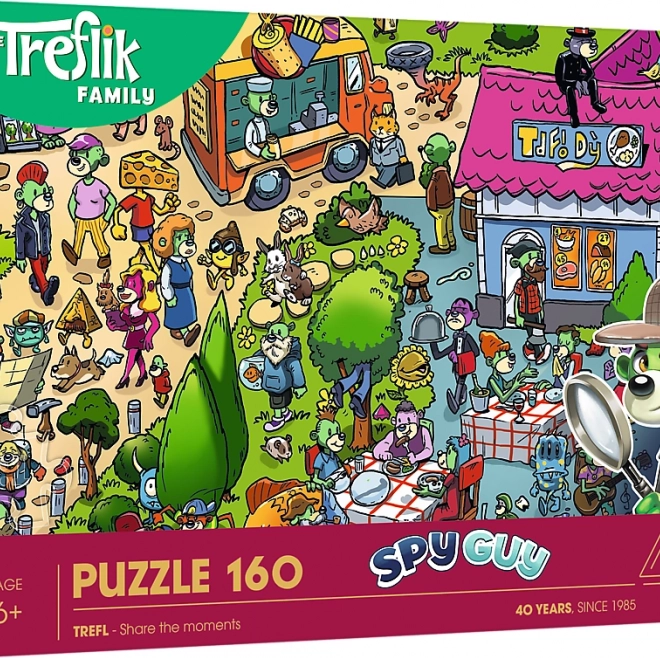 Puzzle Trefliki: Spy Guy 160 elementów