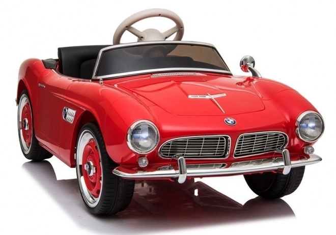 Auto na akumulator BMW Retro czerwone