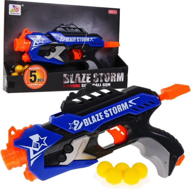 Wyrzutnia dla dzieci 8+ BLAZE STORM na piankowe kulki