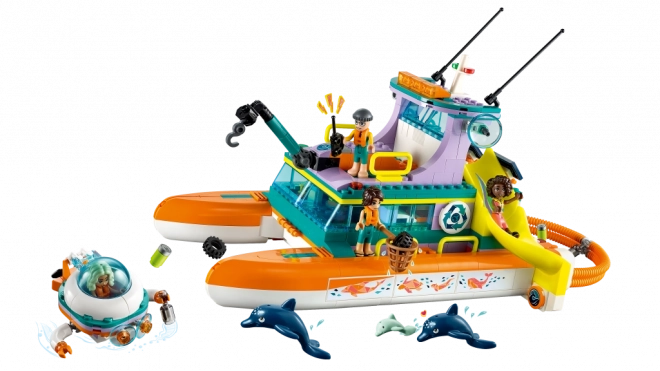 LEGO Friends morska łódź ratunkowa