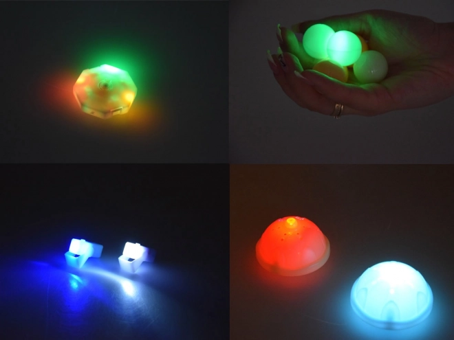 3D magnetyczne klocki dla dzieci Świecący tor kulkowy 49 elementów ZA5250