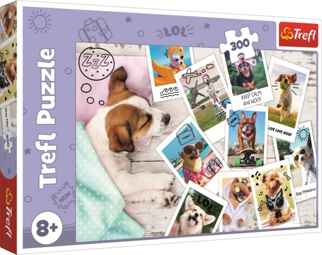 Puzzle 300 elementów - Zdjęcia z wakacji