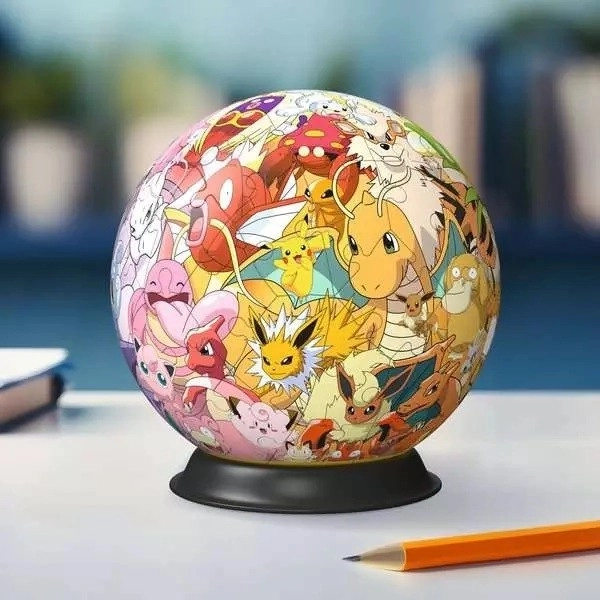3D puzzle kula PokéMon