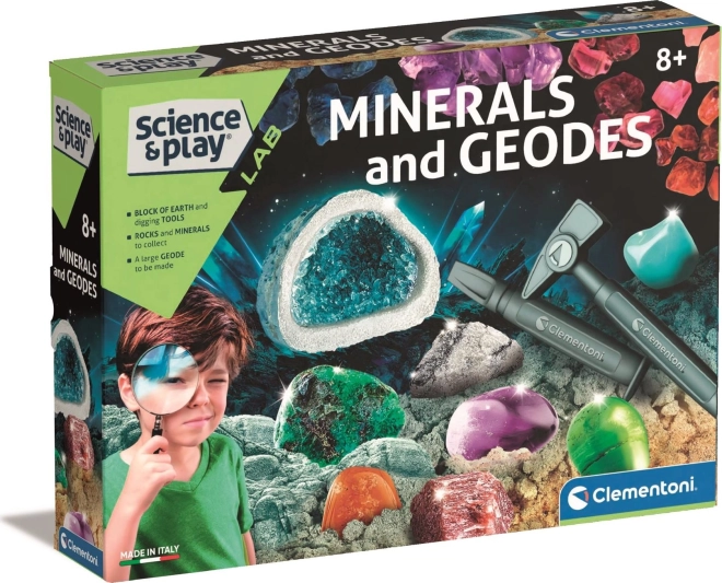 CLEMENTONI Science&Play: Laboratorium minerałów i geod