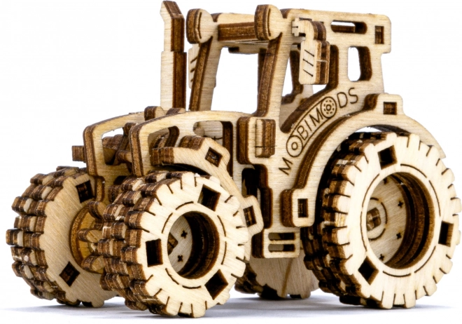 Drewniane Miasto 3D puzzle Superszybki Traktor