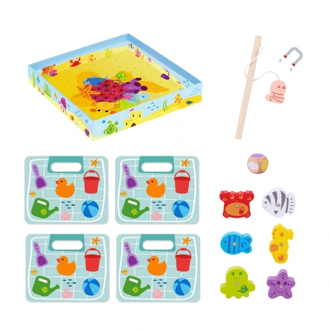 Tooky Toy gra w łowienie rybek