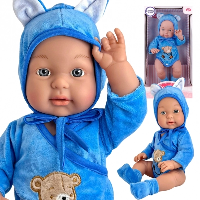 Woopie królowa lalka niemowlę w stroju misia 46 cm