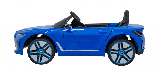 Samochód dziecięcy na baterię BMW i4 – Niebieskie