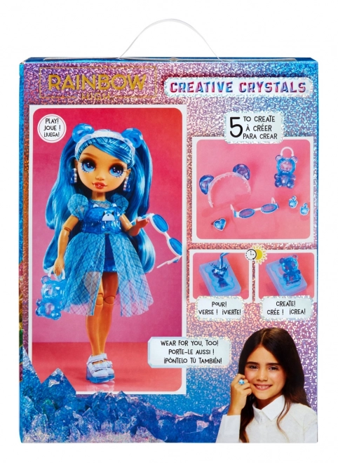 Lalka Rainbow High Creative Crystals - Skyler Bradshaw