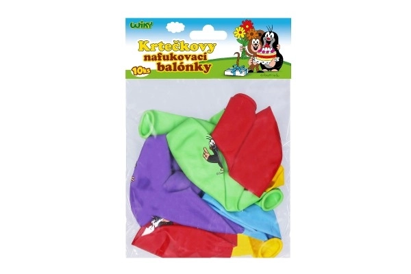 Balon dmuchany Krecik 30 cm - 10 sztuk