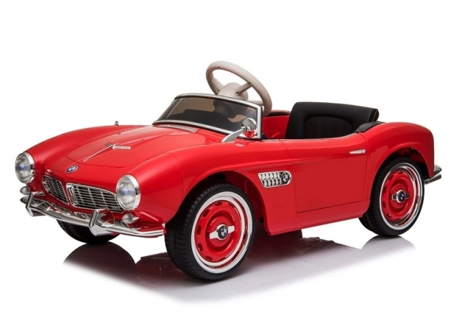 Auto na akumulator BMW Retro czerwone
