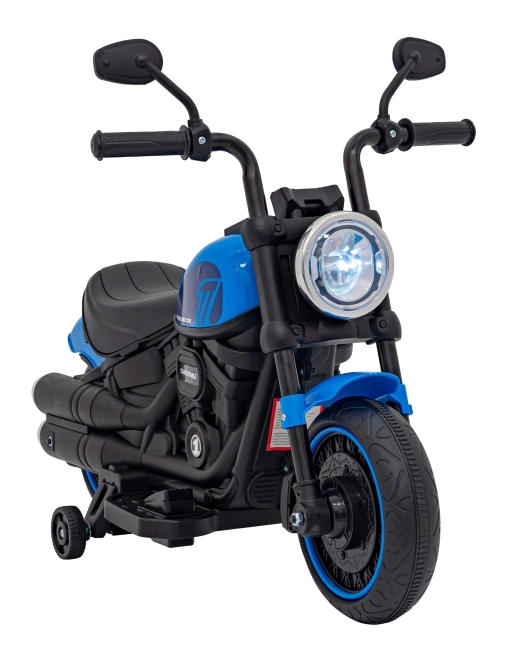Motocykl Chopper SZYBSZY – Modrý