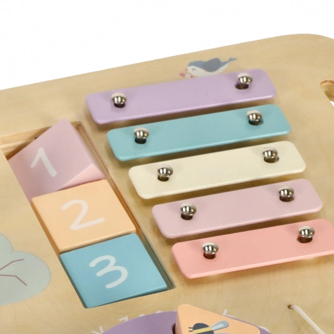 Interaktywny stół montessori Lulilo różowy