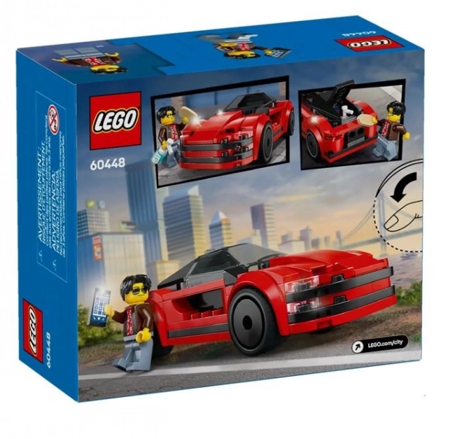 Sportowy samochód LEGO City Czerwony supersamochód
