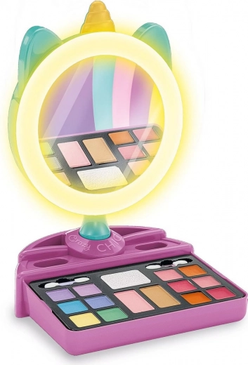 Crazy Chic beauty make-up zestaw z lusterkiem CLEMENTONI