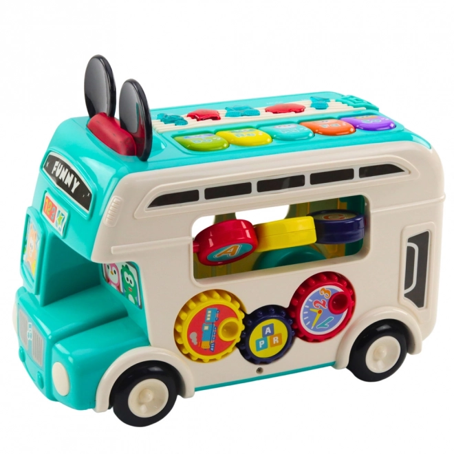 Kolorowy interaktywny autobus