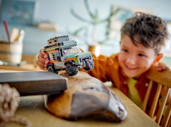 Lego City terenowe auto ciężarowe 4x4 w górach