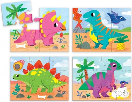 Kolorowi dino przyjaciele