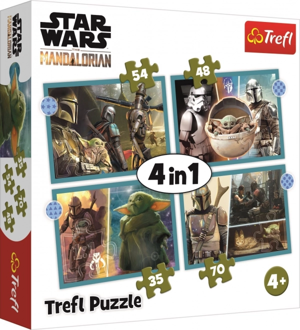 Puzzle 4w1 - Gwiezdne Wojny