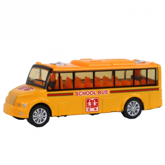 Zestaw kolorowych autobusów System frakcyjny 4 elementy