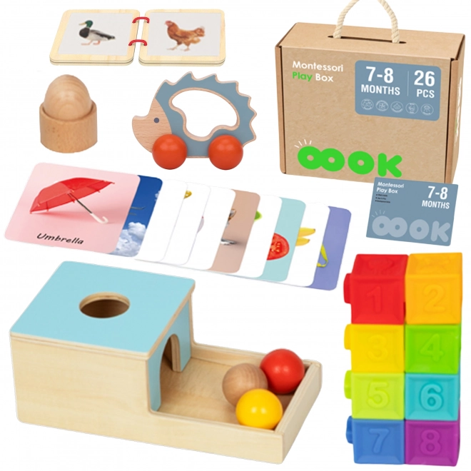 Zestaw edukacyjny XXL Montessori Tooky Toy