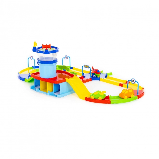 Lotnisko z pasem startowym Play City