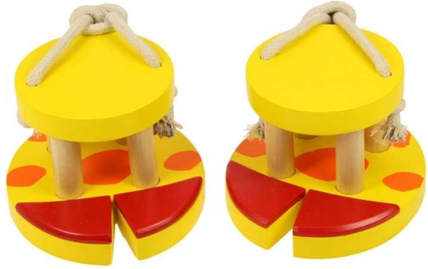 Drewniane żyrafie szczudła dla dzieci Bigjigs Toys