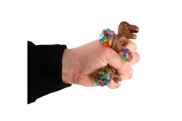 Dinosaurus antystresowy ściskany szlam 7x5cm 4 kolory w woreczku