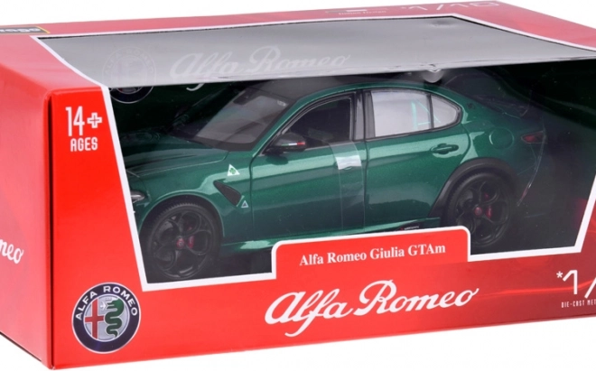 Alfa Romeo Giulia GTAm Quadrifoglio model auta 1:18