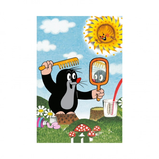 Minipuzzle z Krecikiem 54 elementów