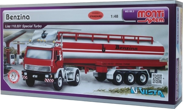 Zestaw Monti System MS 08.3 Benzina Liaz 1:48 w pudełku 31,5x16,5x7,5cm