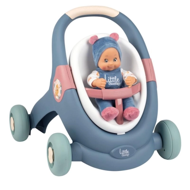 Smoby chodzik 3 w 1 z lalką