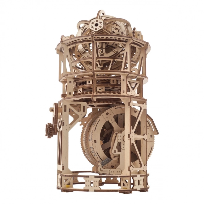 Ugears drewniany model mechaniczny mechanizmu zegarowego z tourbillonem