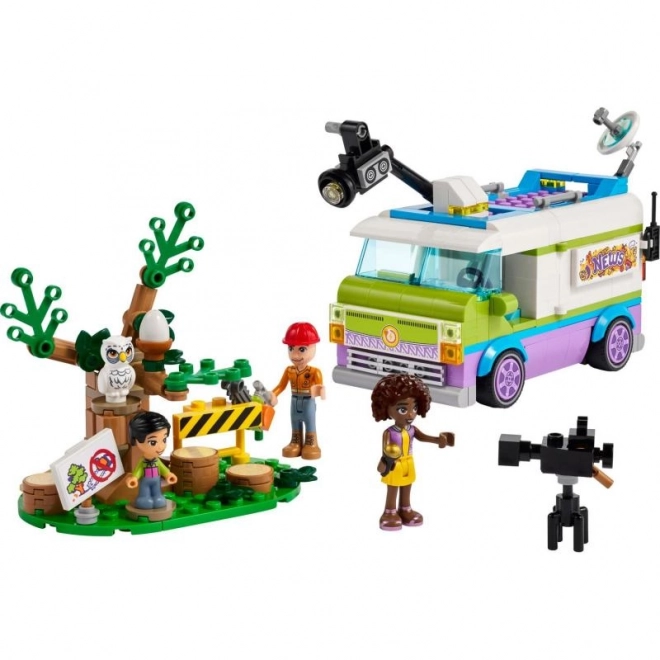 LEGOae Friends 41749 Furgonetka Dziennikarska