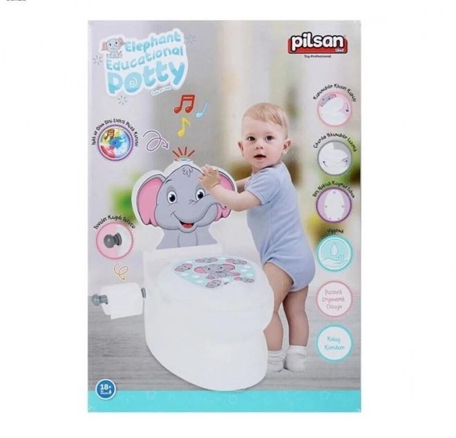 Dziecięca toaleta Słoń