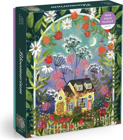 galison puzzle kwitnący ogród 1000 elementów – joy laforme