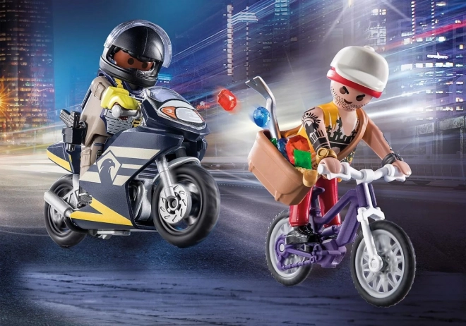 City Action Figures 71255 Zestaw Startowy Specjalna Jednostka ze Złodziejem Biżuterii