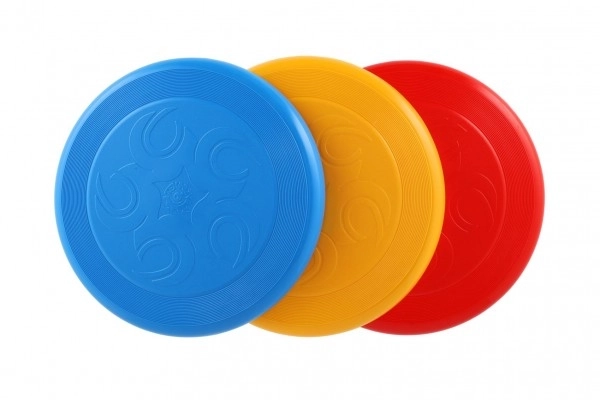 Latający talerz Frisbee plastik 23cm możliwość 4 kolorów 12m+